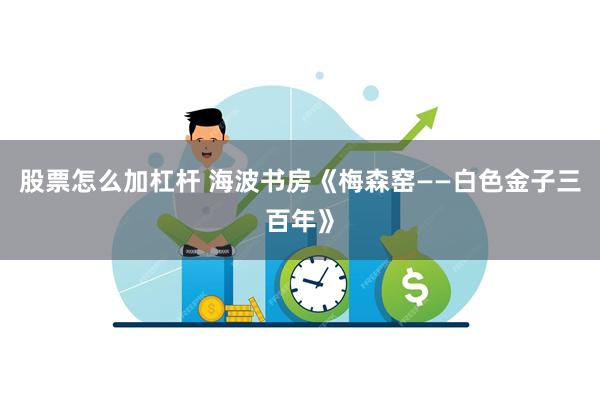 股票怎么加杠杆 海波书房《梅森窑——白色金子三百年》