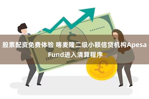 股票配资免费体验 喀麦隆二级小额信贷机构Apesa Fund进入清算程序