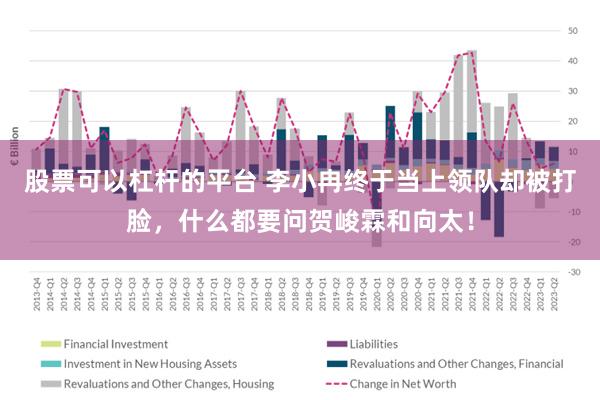 股票可以杠杆的平台 李小冉终于当上领队却被打脸，什么都要问贺峻霖和向太！